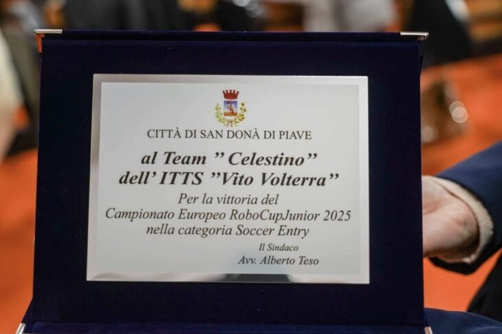 Premiazione studenti – Competizione di Robotica1